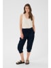 Cream Caprihose "Linee" in Dunkelblau