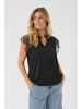 Cream Blouse "Nola" zwart