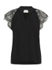 Cream Blouse "Nola" zwart