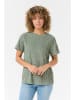Cream Shirt "Yassi" in Grün