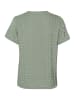 Cream Shirt "Yassi" in Grün