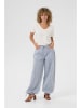 Cream Spodnie "Berta" - Relaxed fit - w kolorze błękitnym