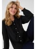 Kaffe Bluse in Schwarz