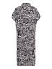 CULTURE Jurk zwart/wit