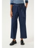 CULTURE Spijkerbroek "Bink Roselle" - loose fit - donkerblauw