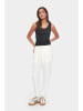 SAINT TROPEZ Hose "Andrea" in Weiß
