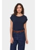 SAINT TROPEZ Shirt "Adelia" donkerblauw