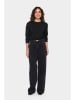 SAINT TROPEZ Sweter "Mila" w kolorze czarnym