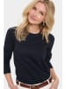 SAINT TROPEZ Pullover "Mila" in Dunkelblau