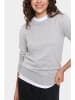 SAINT TROPEZ Sweter "Mila" w kolorze szarym