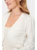 SAINT TROPEZ Bolero "Mila" in Weiß