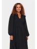 SAINT TROPEZ Kleid "Bianka" in Schwarz