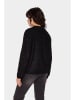 SAINT TROPEZ Cardigan "Isela" in Schwarz