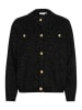 SAINT TROPEZ Cardigan "Isela" in Schwarz