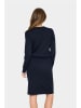 SAINT TROPEZ Kleid "Mila" in Dunkelblau