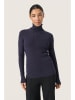 Soaked in Luxury Rollkragenpullover "Sina" in Dunkelblau