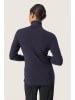 Soaked in Luxury Rollkragenpullover "Sina" in Dunkelblau