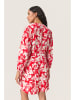 Soaked in Luxury Kleid "Oline" in Rot/ Weiß