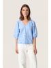 Soaked in Luxury Bluse "Manja" in Hellblau
