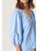 Soaked in Luxury Bluse "Manja" in Hellblau
