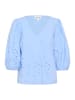 Soaked in Luxury Bluse "Manja" in Hellblau