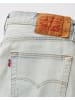 Levi´s Jeans "501" - Comfort Fit - in Hellblau/ Weiß