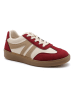 Sixth Sens Sneakers beige/rood/lichtbruin