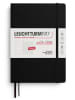 LEUCHTTURM1917 Wochenkalender & Notizbuch in Schwarz - A5, ENG