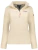 ANAPURNA Fleecepullover "Tonneau" in Creme