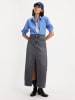 Levis Jeansrock in Anthrazit