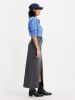 Levis Jeansrock in Anthrazit