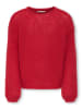 KIDS ONLY Sweter "Nordic" w kolorze czerwonym