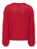 KIDS ONLY Sweter "Nordic" w kolorze czerwonym