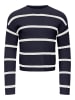 KIDS ONLY Sweter "Franca Life" w kolorze granatowo-białym