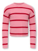 KIDS ONLY Sweter "Franca Life" w kolorze jasnoróżowo-czerwonym
