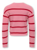 KIDS ONLY Sweter "Franca Life" w kolorze jasnoróżowo-czerwonym