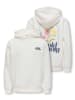 KIDS ONLY Bluza "Holly life" w kolorze białym