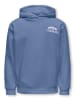 KIDS ONLY Hoodie "Holly life" in Blau