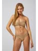 Beliza Bikini-Oberteil "Julie" in Gold/ Grün
