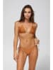 Beliza Bikinitop "Kate" goudkleurig/lichtbruin