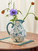 Rice Keramische bloemenkan groen - (H)27 x Ø 26 cm