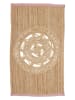 Rice Jute tapijt in Beige - (L)150 x (B)90 cm