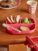 Rice Kinderteller in Rosa - (L)18,5 x (B)18,7 cm