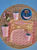 Rice Mueslischaal lichtroze/blauw - 300 ml