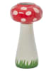 Rice Vaas rood/crème - (H)30 x Ø 15 cm