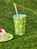 Rice Beker groen/lichtblauw - 400 ml