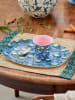 Rice Serveerbord blauw - (L)30 x (B)22 cm