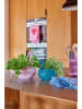 Rice Blumentopf in Rosa - (B)9,5 x (H)23 x (T)21 cm
