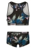 Vingino 2-delige lingerieset zwart/blauw