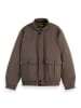 Scotch & Soda Übergangsjacke in Dunkelbraun